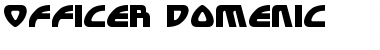Download Officer Domenic Font Download Officer Domenic Font