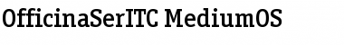 OfficinaSerITC Medium Font