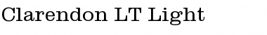 Clarendon LT Light Regular Font