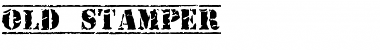 Old Stamper Regular Font