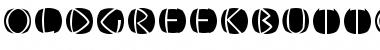 OldGreekButtons Regular Font