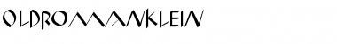 Download OldRomanKlein Font