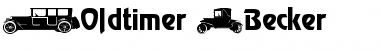Download Oldtimer Becker Font Download Oldtimer Becker Font