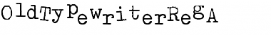 Download OldTypewriterRegA Font Download OldTypewriterRegA Font