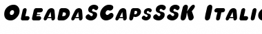 Download OleadaSCapsSSK Font