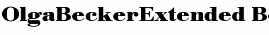 Download OlgaBeckerExtended Font