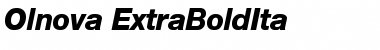 Download Olnova-ExtraBoldIta Font Download Olnova-ExtraBoldIta Font