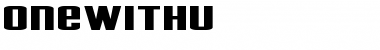 OneWithU Regular Font