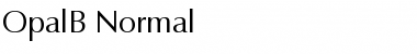 Download OpalB Font