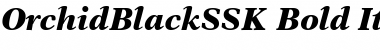 Download OrchidBlackSSK Font