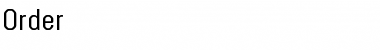 Download Order Font