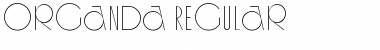 Organda Regular Font