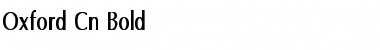 Download Oxford Cn Bold Font