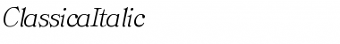 Download ClassicaItalic Font Download ClassicaItalic Font