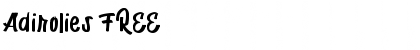 Download Adirolies FREE Font
