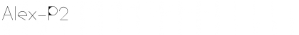 Download Alex-P2 Font Download Alex-P2 Font
