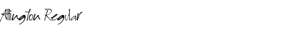 Download Allington Font Download Allington Font