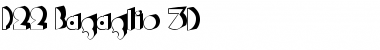 P22 Bagaglio 3D Regular Font