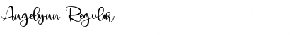 Angelynn Regular Font
