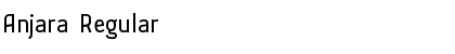 Anjara Regular Font
