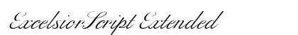 ExcelsiorScript Extended preview