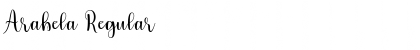 Arabela Regular Font