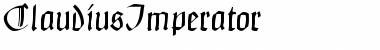 Download ClaudiusImperator Font