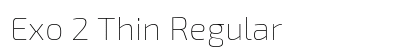 Exo 2 Thin Regular preview