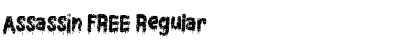 Assassin FREE Regular Font