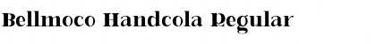 Download Bellmoco Handcola Font