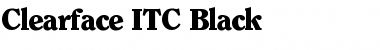 Download Clearface ITC BQ Font