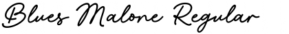 Download Blues Malone Font