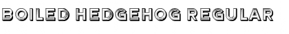 Boiled Hedgehog Regular Font