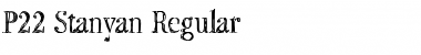 P22 Stanyan Regular Regular Font