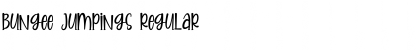 Bungee Jumpings Regular Font