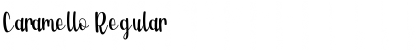 Caramello Regular Font