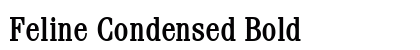 Feline Condensed Bold preview