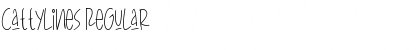 CattyLines Regular Font