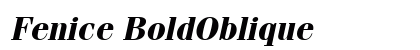 Fenice BoldOblique Preview
