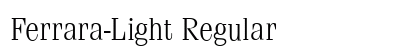 Ferrara-Light Regular preview