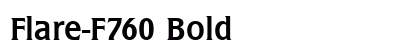 Flare-F760 Bold preview