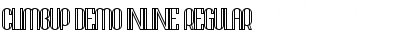 Download Climbup Demo Inline Font Download Climbup Demo Inline Font