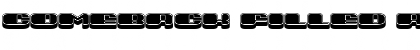 Download Comeback Filled Font
