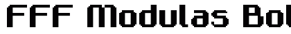 FFF Modulas Bold Regular preview