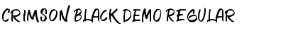 Download Crimson Black DEMO Font