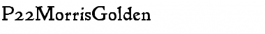 Download P22MorrisGolden Font