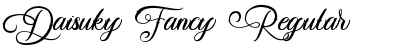 Daisuky Fancy Regular Font