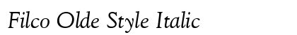 Filco Olde Style Italic Preview