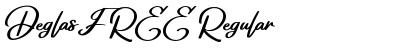 Deglas FREE Regular Font