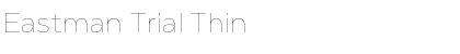 Download Eastman Trial Font
